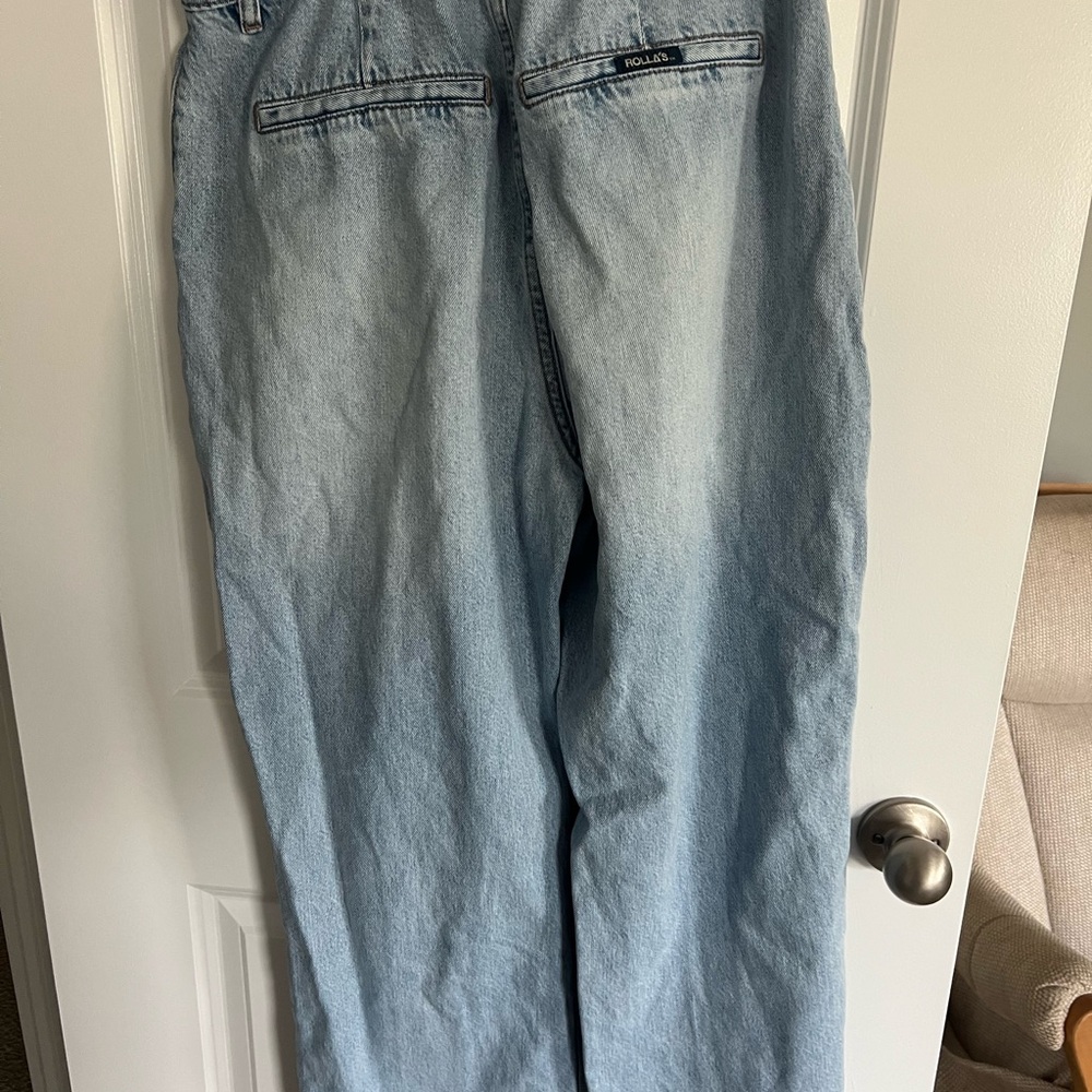 Light Blue Denim Jeans Rolla’s - Picture 2 of 4
